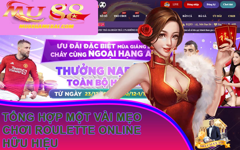 Tổng hợp một vài mẹo chơi roulette online hữu hiệu